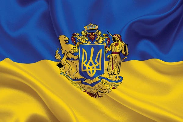 Ukraine: Presidential Ukraine Flag by Alessandro Della Torre