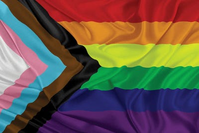 All Lives Matter LGBTQAI Plus by Alessandro Della Torre art print