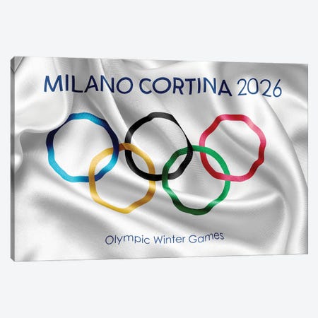 Olympic Games Milano Cortina 2026 Canvas Print #ADT903} by Alessandro Della Torre Canvas Art Print
