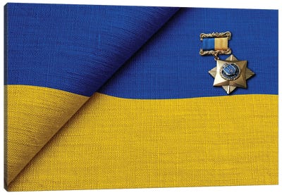 Let's Honor The Fallen Of Ukraine Canvas Art Print - Ukraine Art