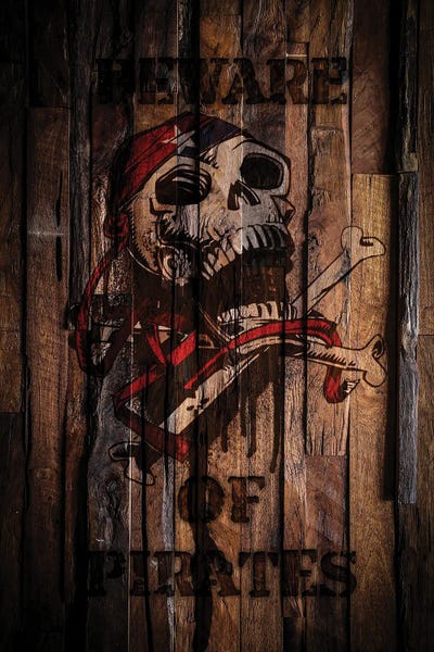 Beware Of Pirates by Alessandro Della Torre art print
