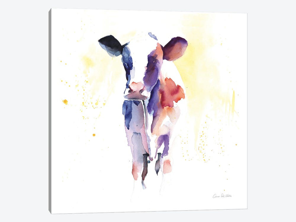Holstein II by Aimee Del Valle 1-piece Canvas Art Print