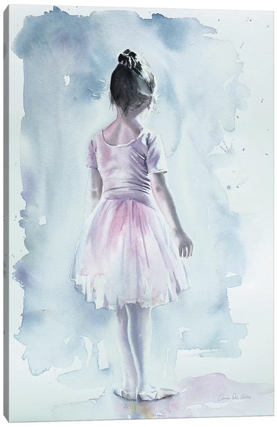 Time To Go On Canvas Art Print - Ballet Art