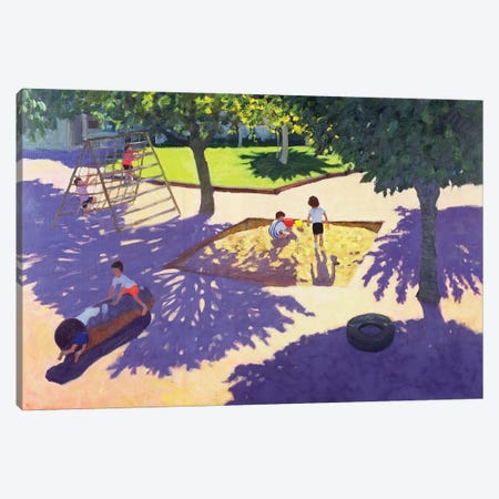 Sandpit, France Canvas Print #ADW25} by Andrew Macara Canvas Art