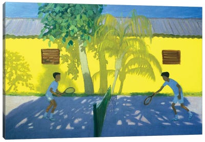 Tennis, Cuba Canvas Art Print