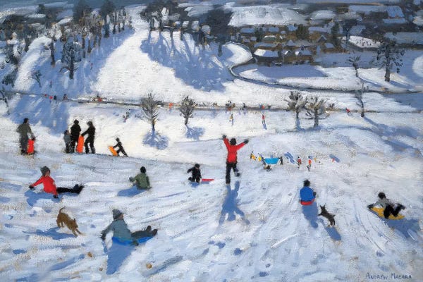 Winter Wonderland: Winter Fun, Chatsworth by Andrew Macara