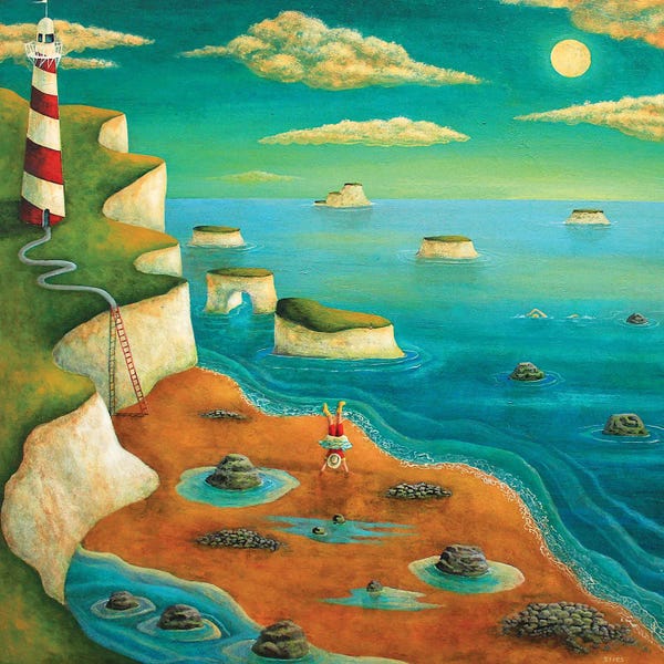 Adrian Sykes: Practicing Handstands by Adrian Sykes