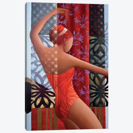 The Dancer Canvas Print #ADY30} by Andrea De Luigi Canvas Wall Art