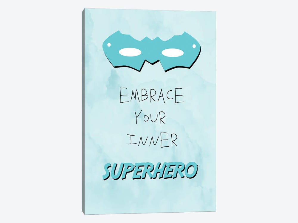 Inner Superhero I by Adebowale 1-piece Canvas Print