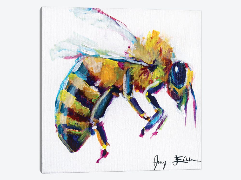 Honey Bee by Amy Eichler 1-piece Art Print