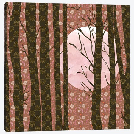 November Moonlight Canvas Print #AEE30} by Andreea Dumez Canvas Art Print