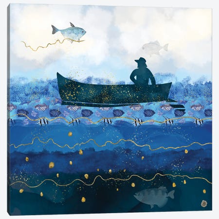 The Fisherman's Dream II Canvas Print #AEE50} by Andreea Dumez Canvas Art Print