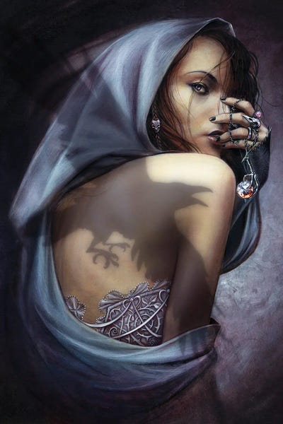 Goth Art: The Raven And The Rose by Alchemy England