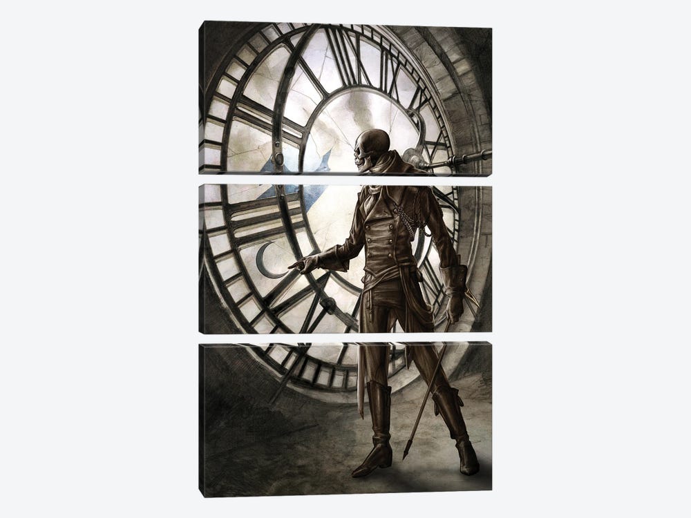 Hora Mortis by Alchemy England 3-piece Canvas Wall Art