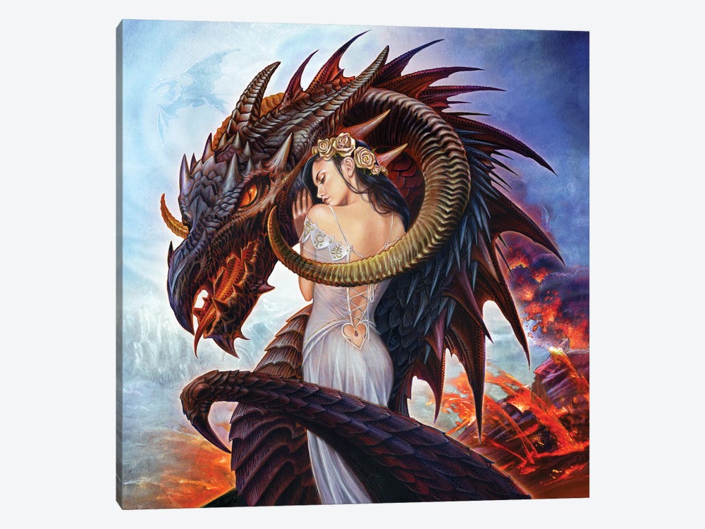 Dragon Scold by Alchemy England 1-piece Canvas Art Print