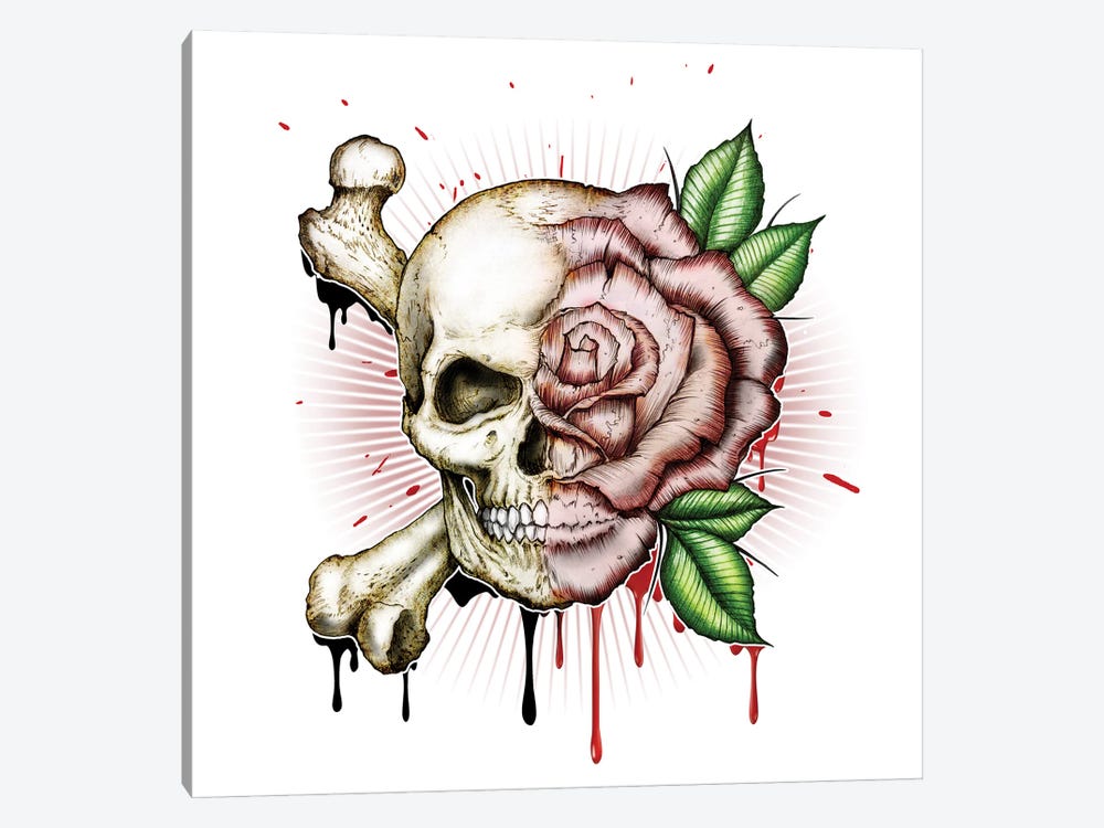 Flower Of Death by Alchemy England 1-piece Art Print