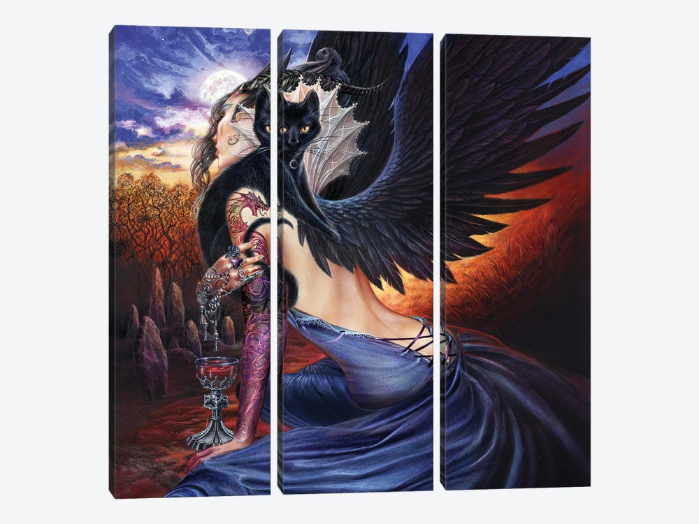 Children Of The Night by Alchemy England 3-piece Canvas Print