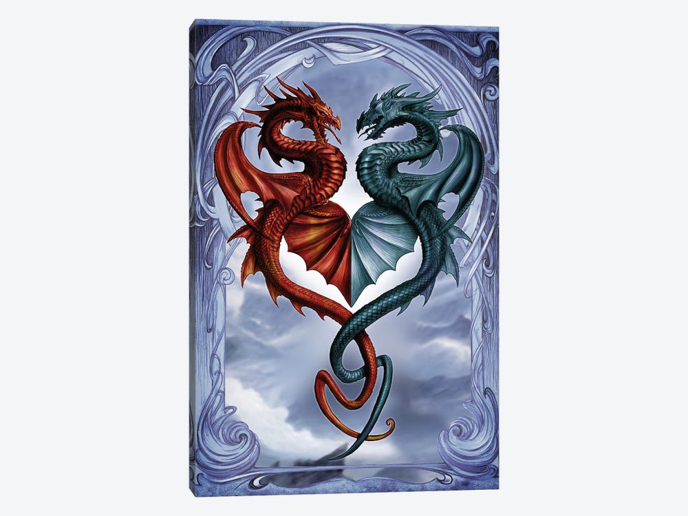 Draconic Tryst by Alchemy England 1-piece Canvas Art