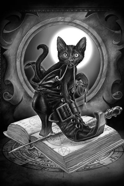 Goth Art: Midnight Mischief by Alchemy England