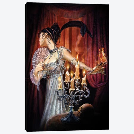 Burnung Love Canvas Print #AEG133} by Alchemy England Canvas Art Print