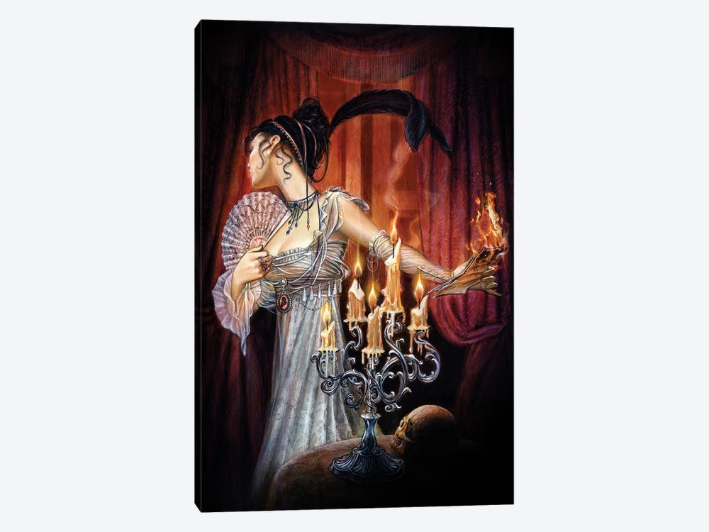Burnung Love by Alchemy England 1-piece Canvas Print