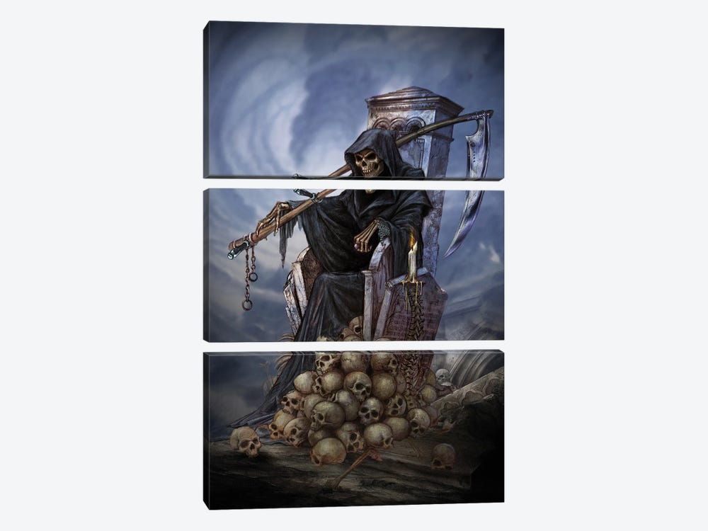Harvester's Realm by Alchemy England 3-piece Canvas Art Print