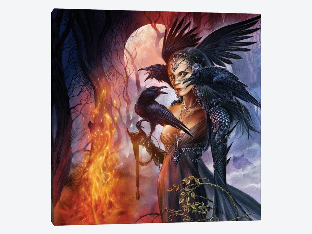 Summoned From Shadow by Alchemy England 1-piece Canvas Art