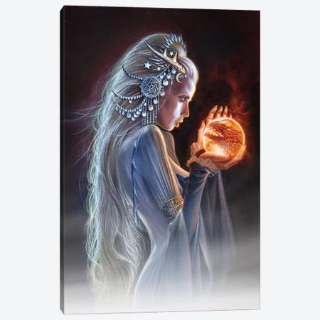 The Winterborn Witch Canvas Print #AEG156} by Alchemy England Canvas Art