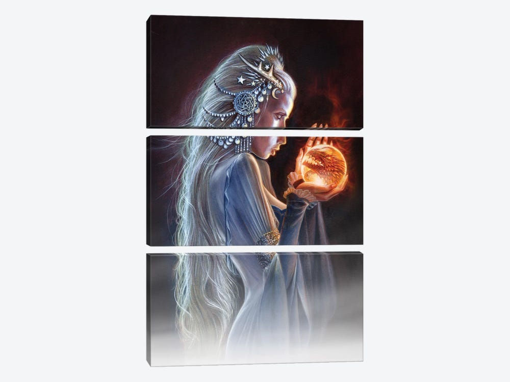 The Winterborn Witch by Alchemy England 3-piece Canvas Artwork