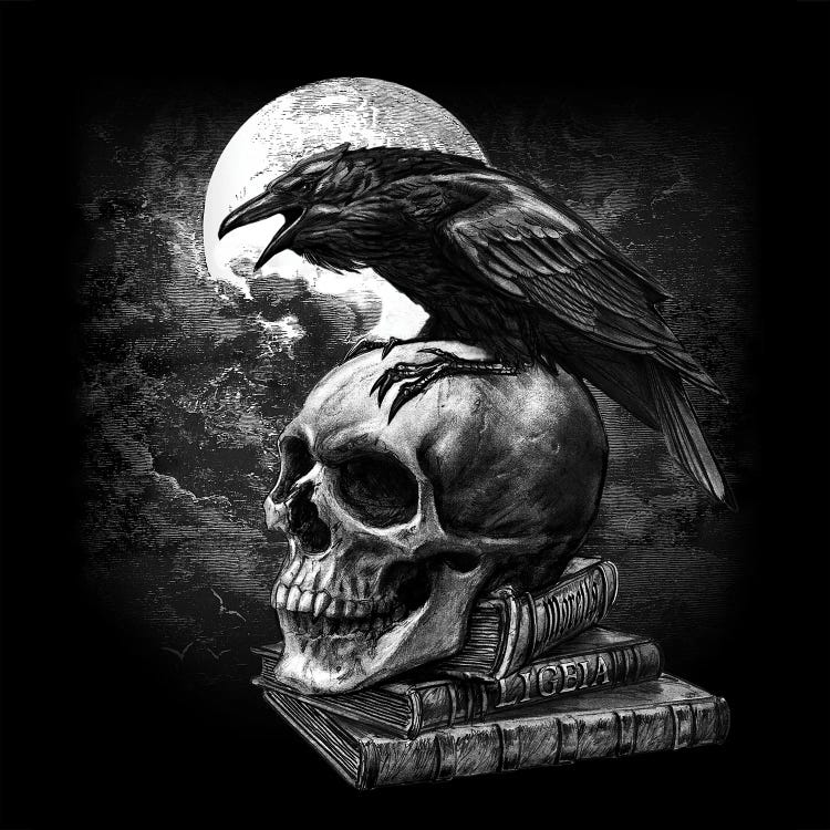 Poe's Raven by Alchemy England wall art