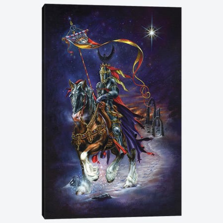 Persuivant Of The Advent Canvas Print #AEG22} by Alchemy England Canvas Wall Art
