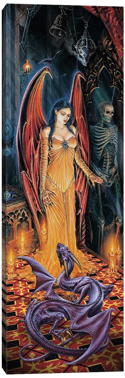 Witness To The Rites Canvas Art Print - Alchemy England