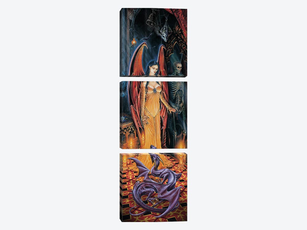 Witness To The Rites by Alchemy England 3-piece Canvas Print