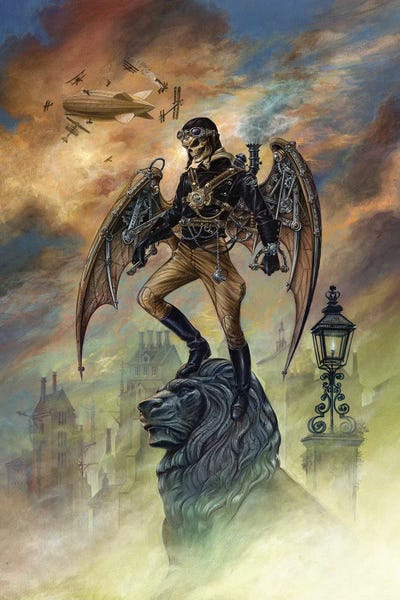 The Black Baron by Alchemy England acrylic art print