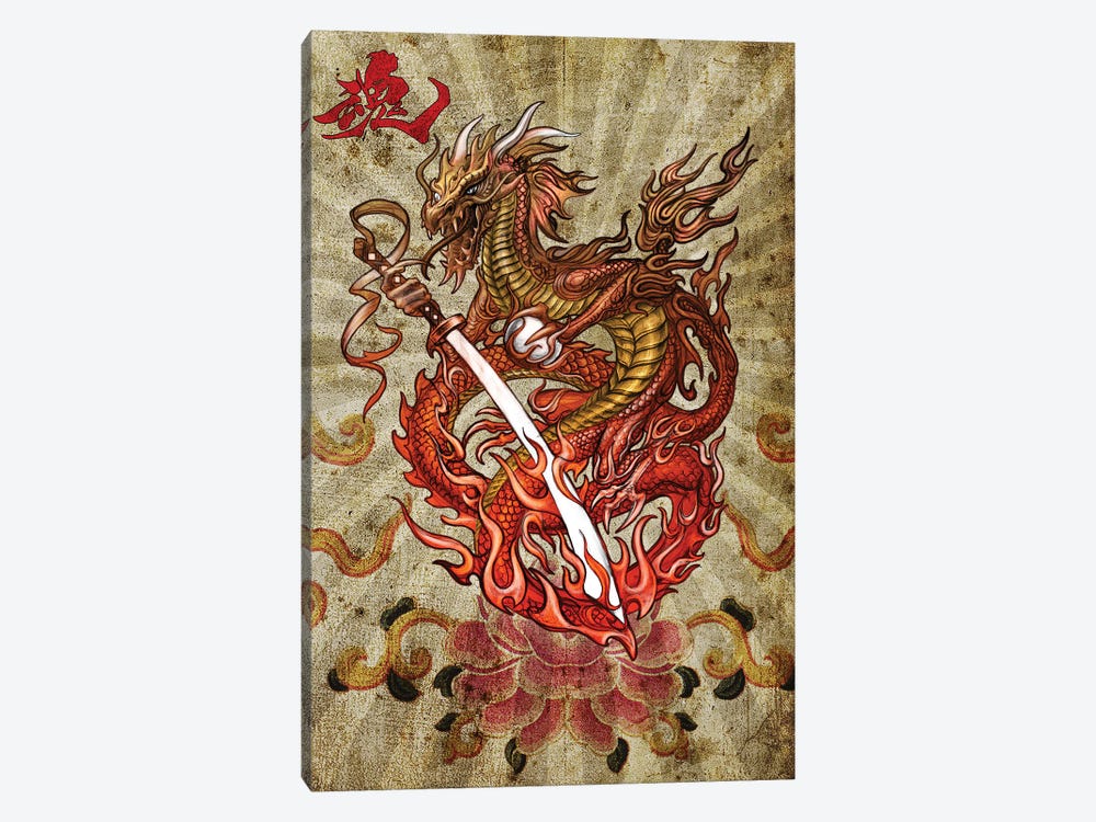 13th Samurai by Alchemy England 1-piece Canvas Print