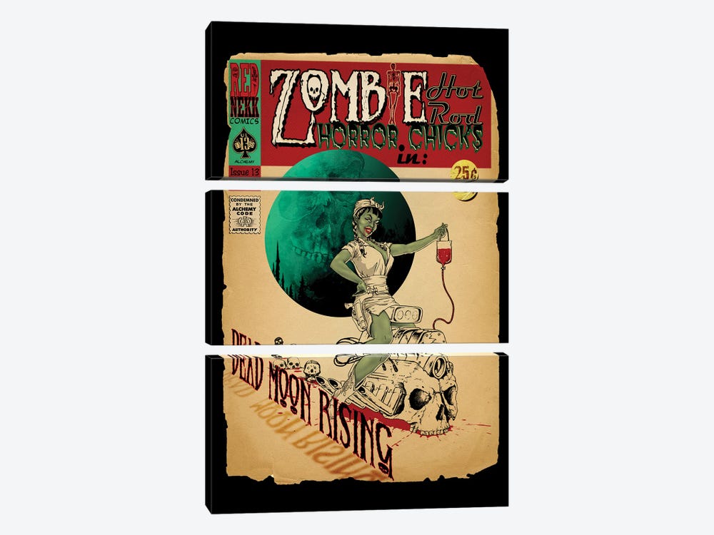 Zombie Tales by Alchemy England 3-piece Canvas Artwork