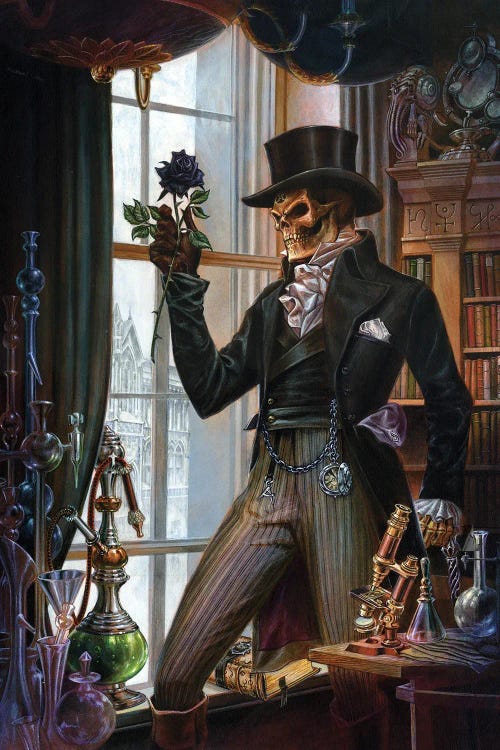 Mortuo Ergo Sum by Alchemy England wall art