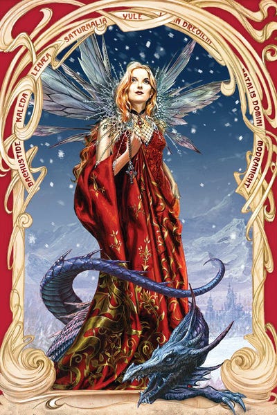 Dragons: Snowfall On Avalon by Alchemy England