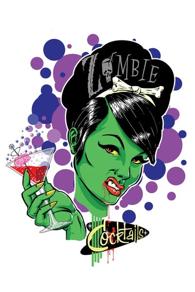 Zombie Cocktails by Alchemy England gallery poster