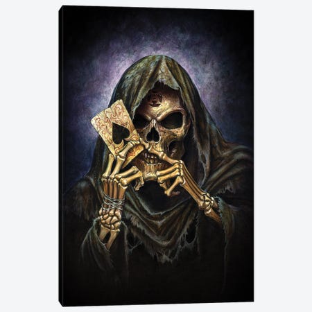 Reaper's Ace Canvas Print #AEG76} by Alchemy England Canvas Artwork