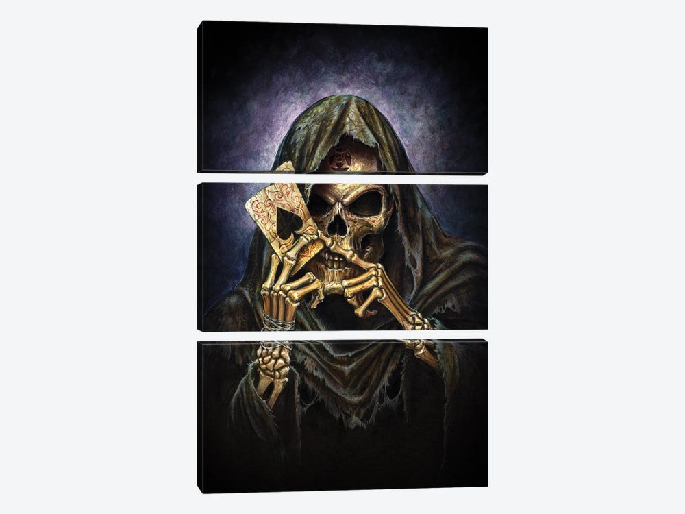 Reaper's Ace by Alchemy England 3-piece Canvas Art