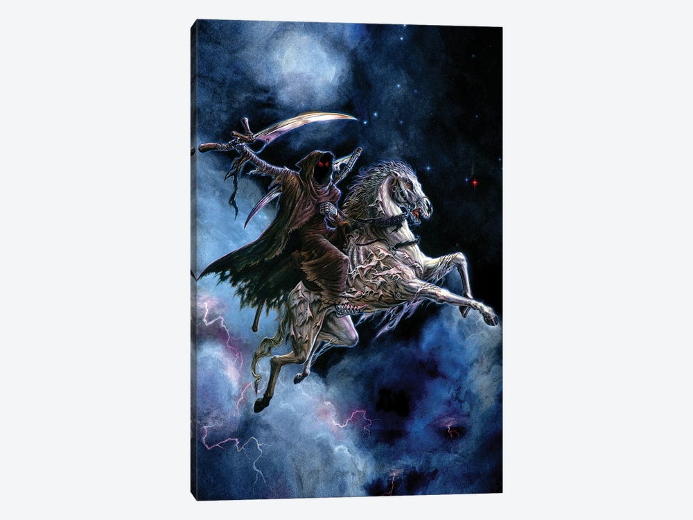 Fourth Horseman Of The Apocalypse by Alchemy England 1-piece Art Print