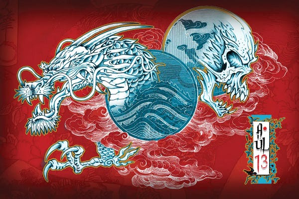 Tattoo Parlor: Flying Demons by Alchemy England