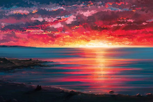 Alena Aenami: Seaside by Alena Aenami