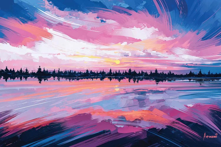 Sky Mirror by Alena Aenami wall art