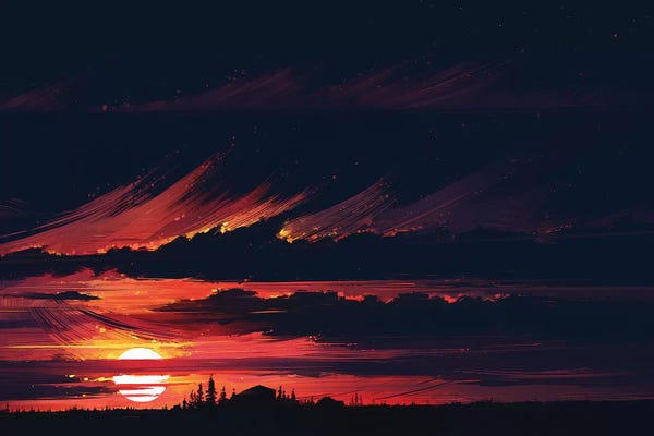 Alena Aenami: Sundown by Alena Aenami