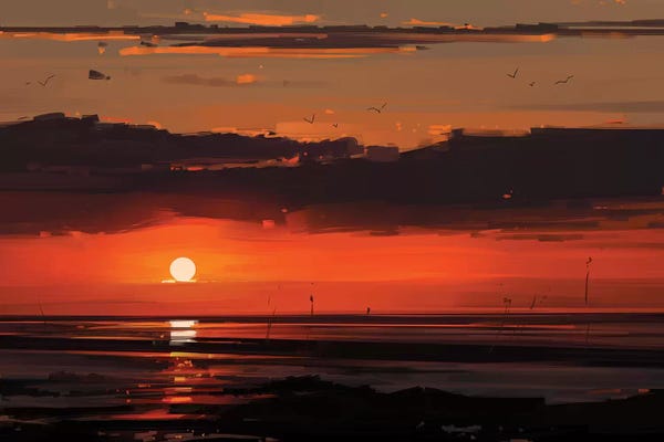 Alena Aenami: Sunset by Alena Aenami