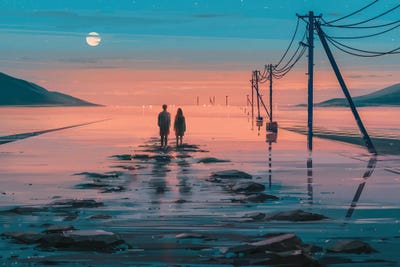 15 Step by Alena Aenami canvas print