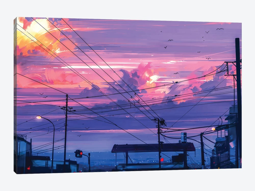 From This Moment by Alena Aenami 1-piece Canvas Print