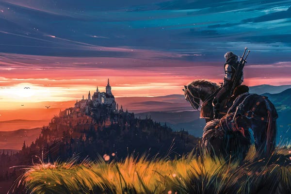 Castles & Palaces: Beyond Hill And Dale by Alena Aenami